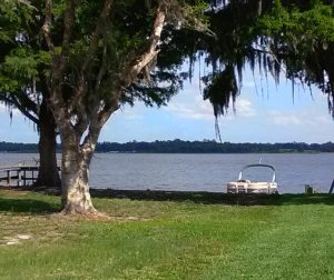 boat on lake